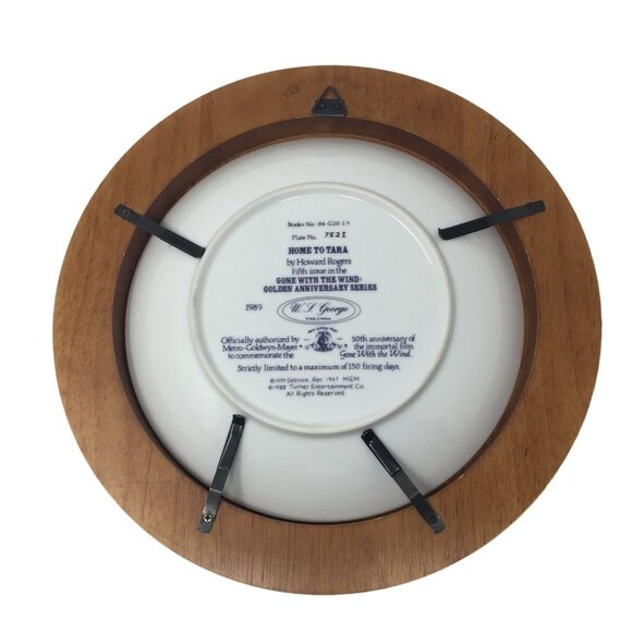 Home To Tara by Howard Rogers Vintage Collectible Plate - Picture 2 of 5